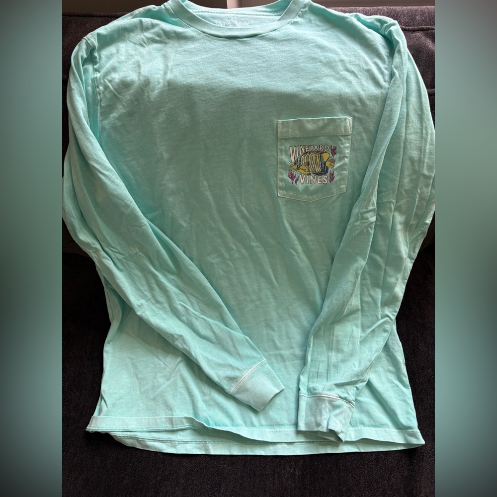 Men’s LS Vineyard Vines Shirt Sz M